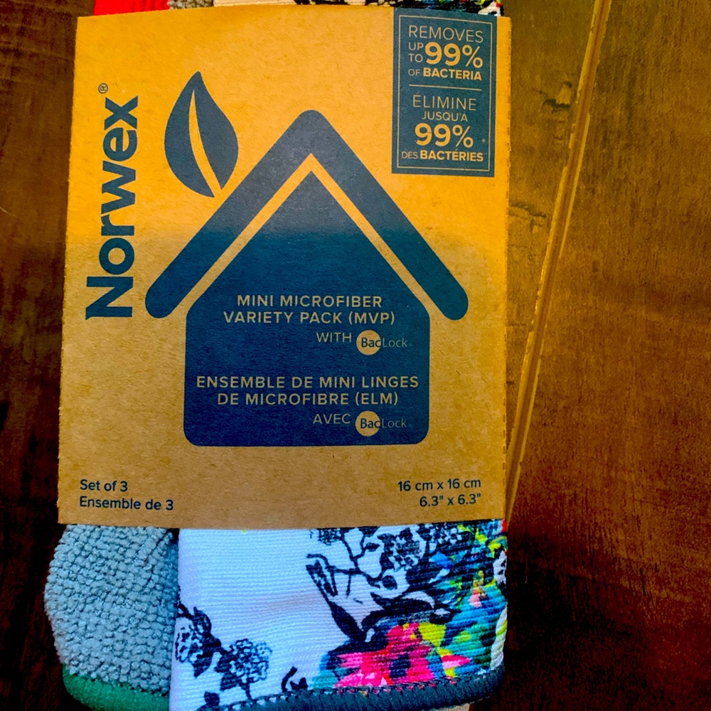 Norwex mini microfibre variety pack